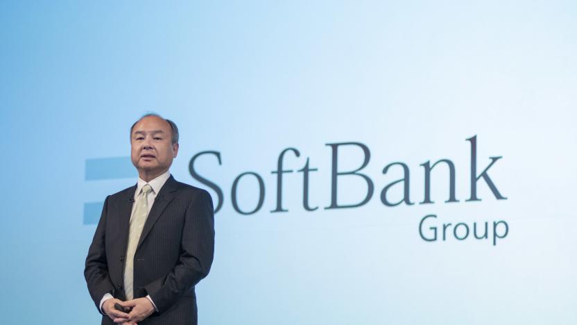 Masayoshi Son, chairman and chief executive officer of SoftBank Group Corp., speaks during a news conference in Tokyo, Japan, on Wednesday, Feb. 12, 2020. SoftBanklost money in its Vision Fund, the Japanese company posted a record. (Photo by Alessandro Di Ciommo/NurPhoto via Getty Images)