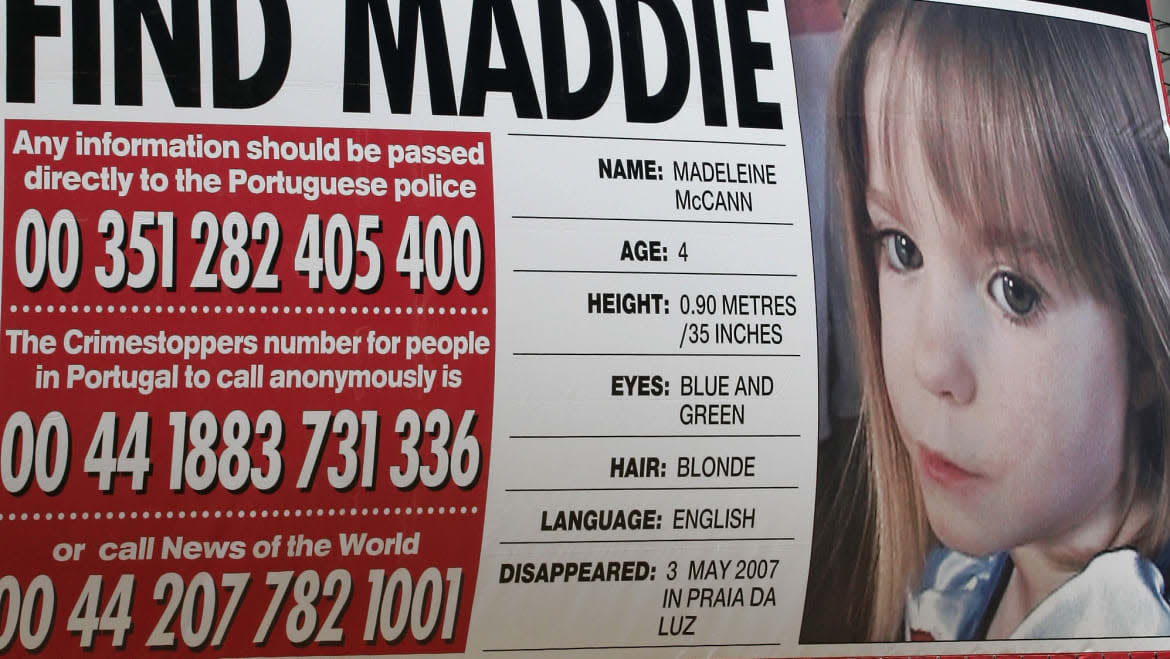 Prosecutor says they've solved Madeleine McCann disappearance