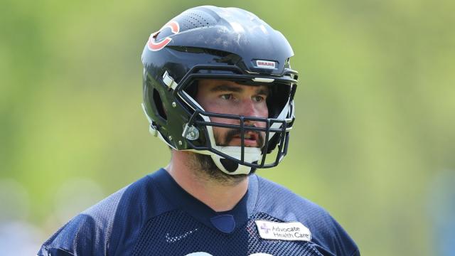 Lucas Patrick currently 6th-man on Bears' offensive line