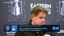 Peter Laviolette on improvements Rangers will make for Game 5 vs Panthers