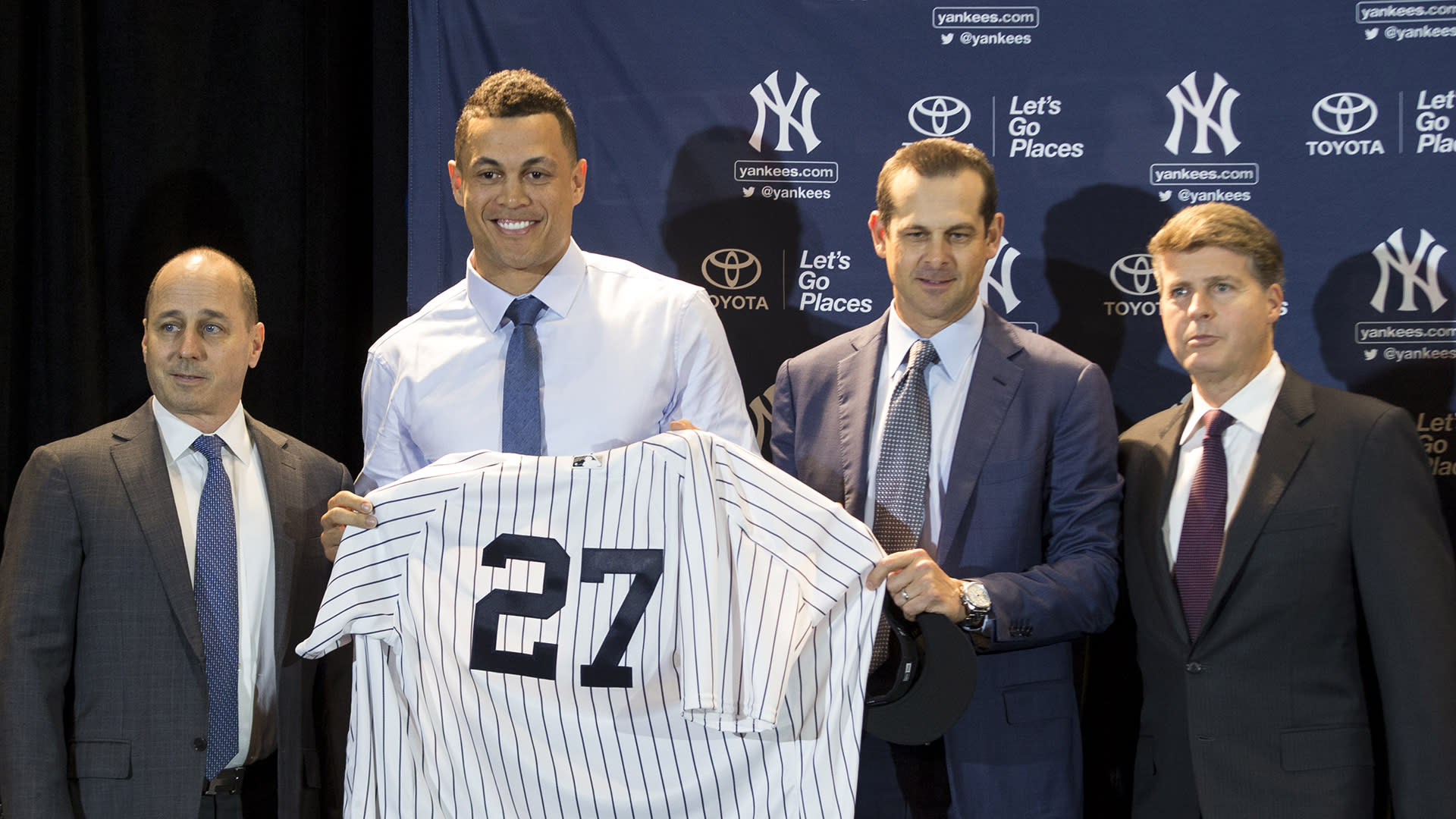 Every Yankees decision will have a Giancarlo Stanton caveat