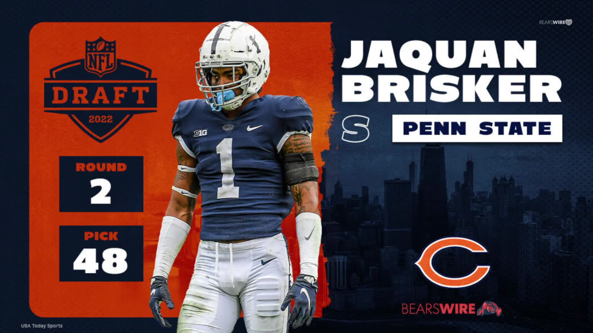 Jaquan Brisker: Stats & Injury News