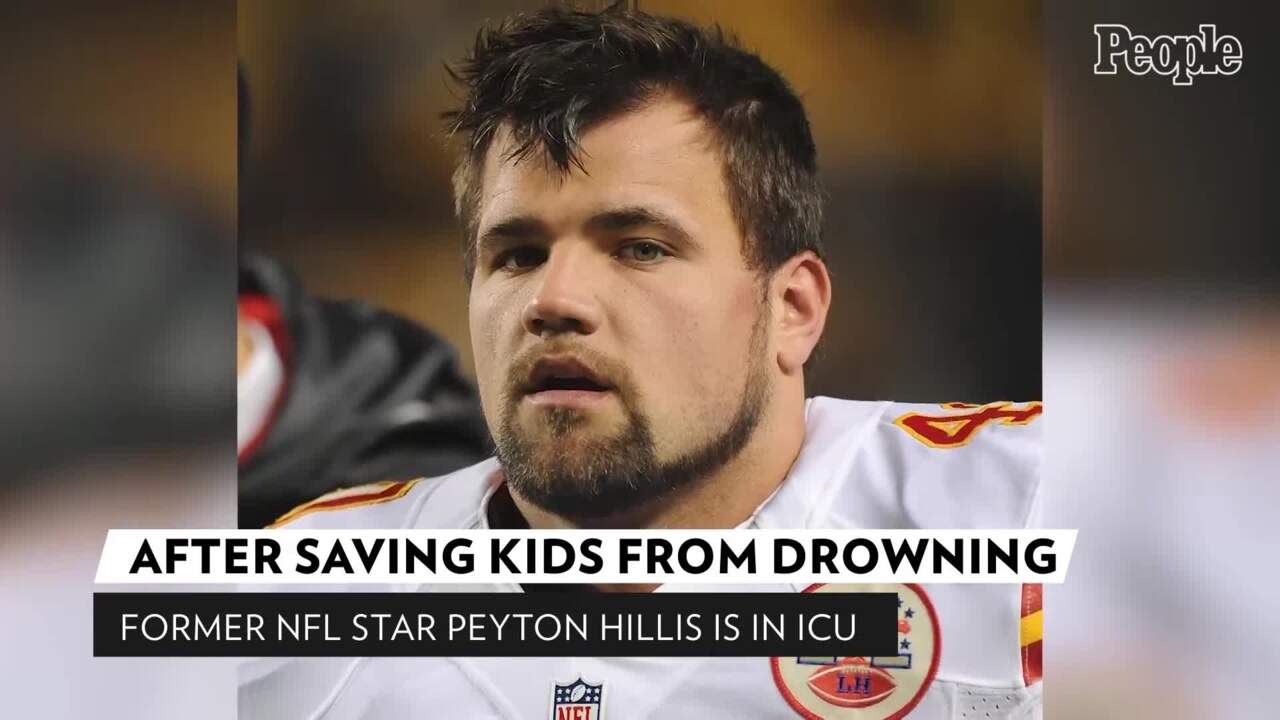 Ex-NFL star Peyton Hillis in ICU after saving kids from drowning