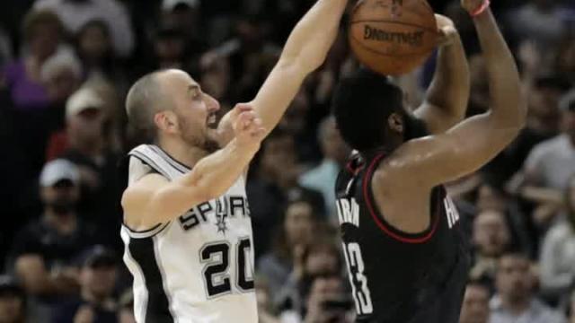 Manu Ginobili's OT block saved Game 5, and maybe the Spurs' season