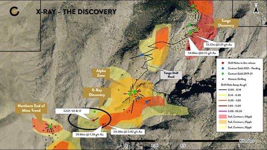 Contact Gold Delivers A Second New Gold Discovery At The Green Springs Project Nevada Drills 39 6 Metres Of 1 28 G T Oxide Gold - roblox what do you do with red's eye area 51