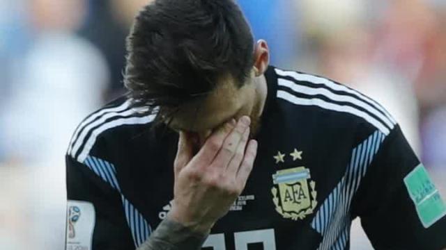 Messi's World Cup misery continues with a missed PK in a draw with Iceland