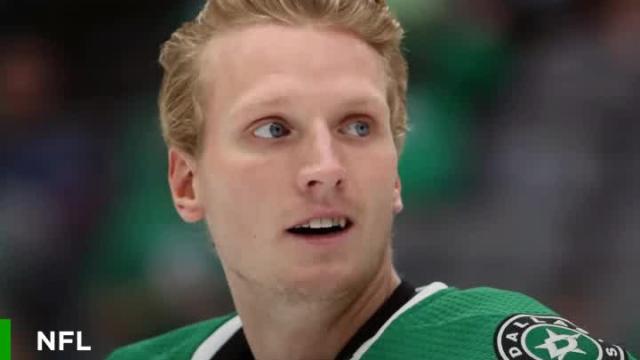 Klingberg out at least two weeks after taking puck off neck