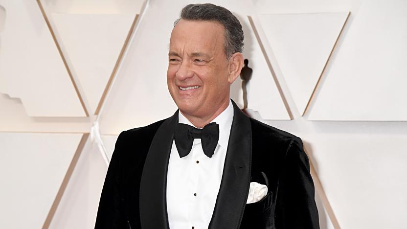 HOLLYWOOD, CALIFORNIA - FEBRUARY 09: Tom Hanks attends the 92nd Annual Academy Awards at Hollywood and Highland on February 09, 2020 in Hollywood, California. (Photo by Jeff Kravitz/FilmMagic)