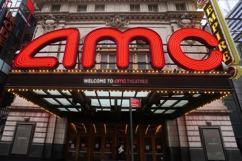 AMC Entertainment shares surge 35% to 4-year closing high