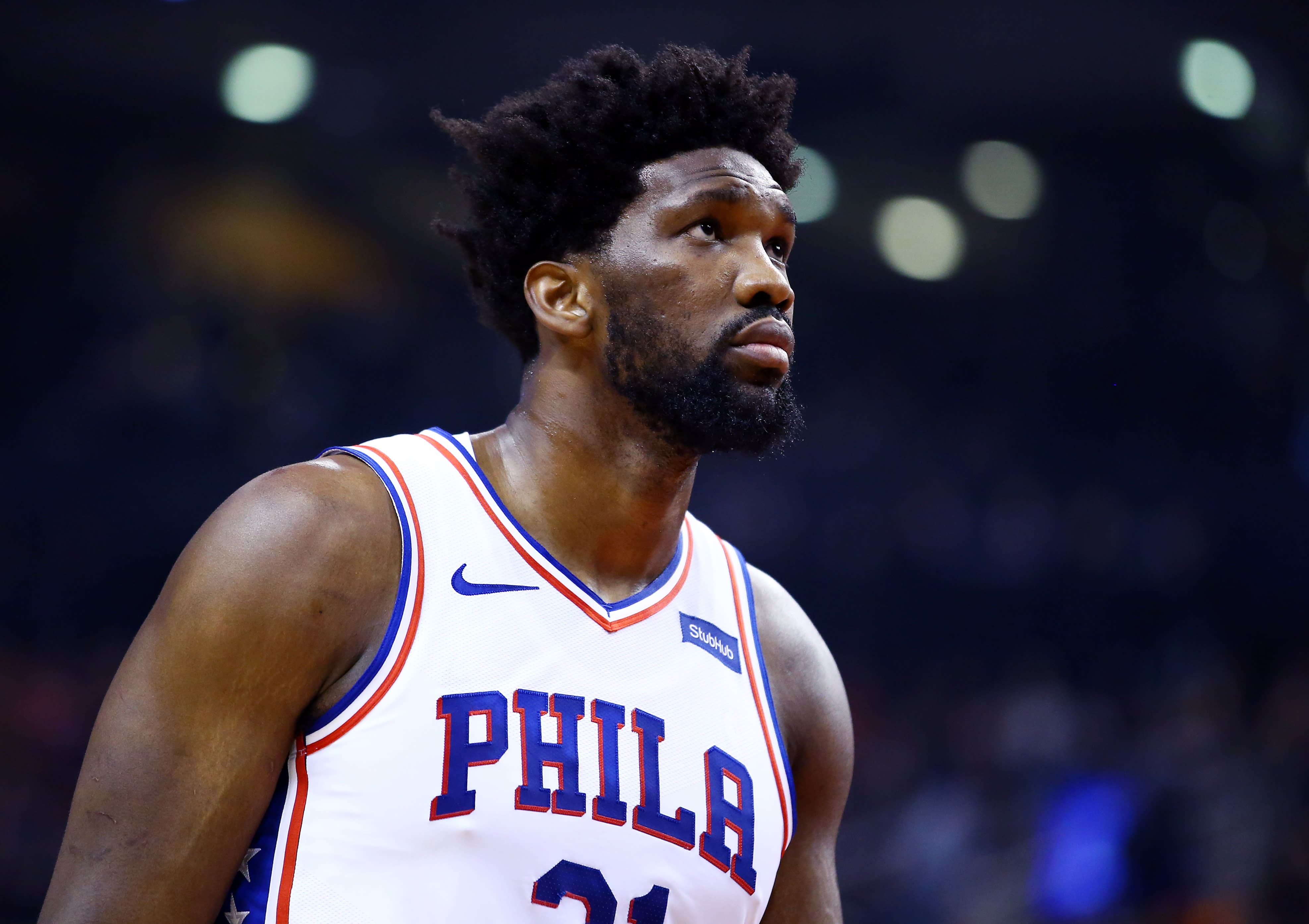 Sixers C Joel Embiid Held Scoreless Vs Raptors