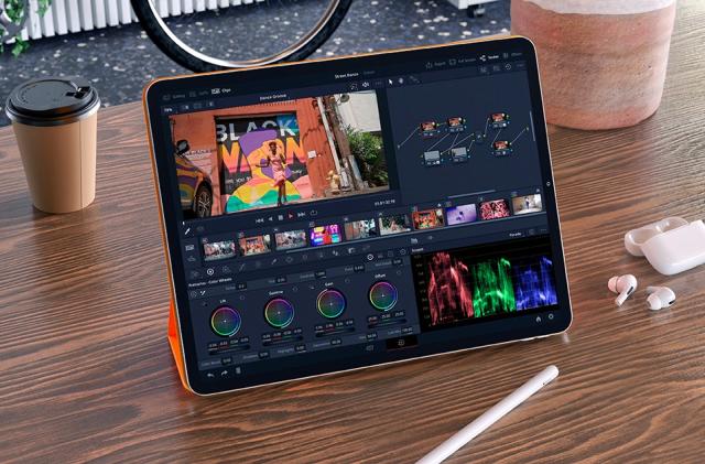 Blackmagic is bringing its popular Davinci Resolve editing app to the iPad