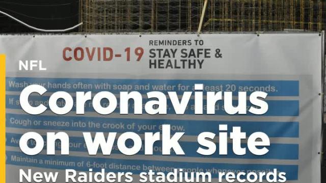 New Raiders stadium records 7 cases of COVID-19