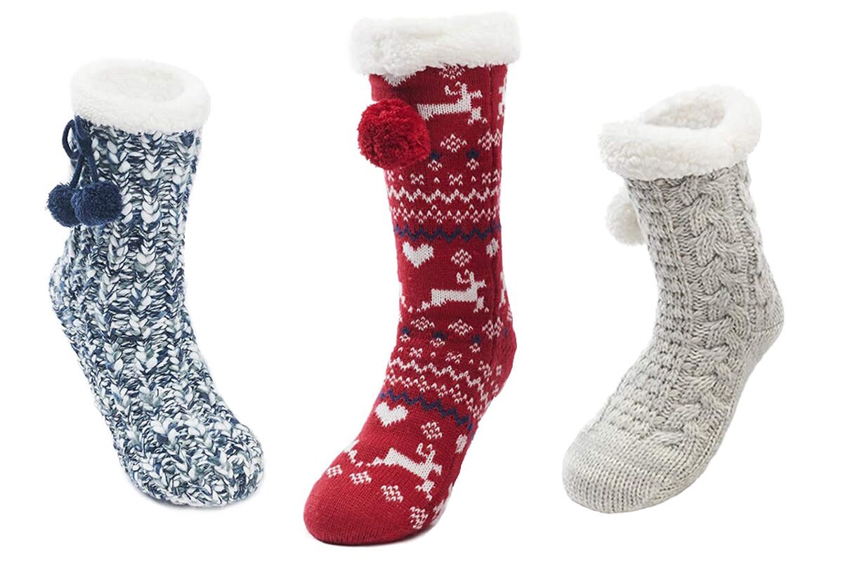 Hundreds of Shoppers Love These Cozy Socks Because of Their Special ...