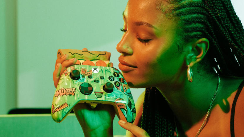 Pizza-scented 'TMNT: Mutant Mayhem' Xbox controller