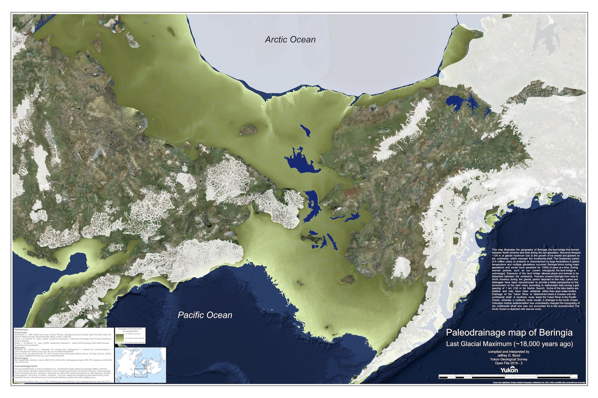 Humans Crossed The Bering Land Bridge To People The Americas Here S   7cabe0b24a2220a5c968362268e01c9e