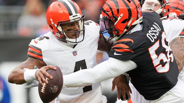 NFL Week 14: Cleveland Browns quarterback Deshaun Watson struggles against Cincinnati  Bengals