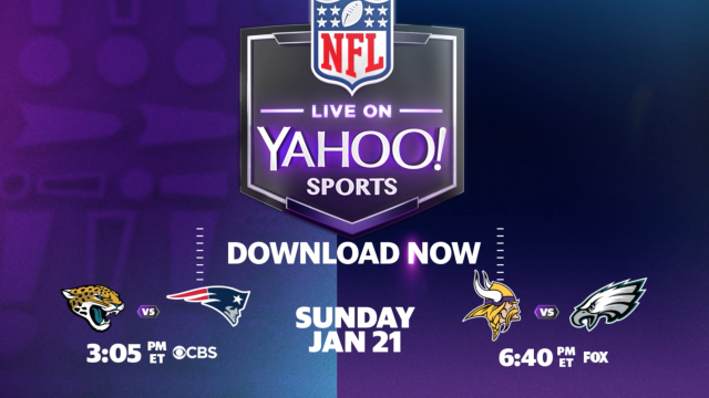 Watch the AFC and NFC Championship Games LIVE on Yahoo Sports