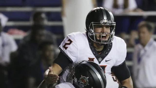 Rudolph, No. 11 Oklahoma State rout South Alabama 44-7
