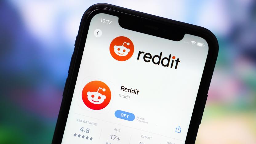 CHINA - 2023/05/22: In this photo illustration, the Reddit app logo is displayed in the App Store on an iPhone. (Photo Illustration by Sheldon Cooper/SOPA Images/LightRocket via Getty Images)