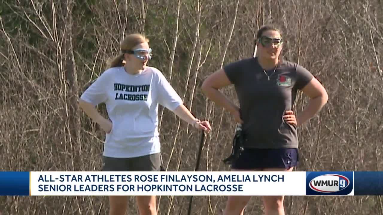 Seniors Rose Finlayson, Amelia Lynch lead Hopkinton lacrosse