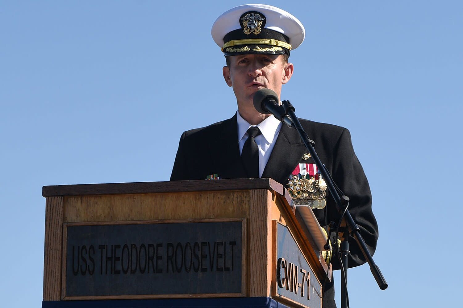 Navy Captain Fired After Asking for Help amid Coronavirus Outbreak On