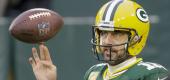 Green Bay Packers quarterback Aaron Rodgers. (AP)