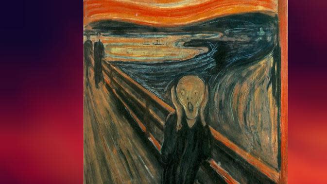 7 5 1994 The Scream  Lukisan  Paling Terkenal di Norwegia 