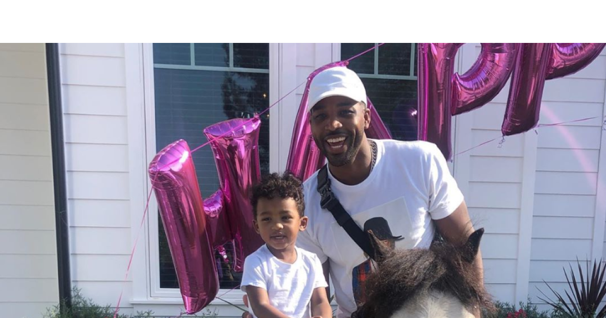 Tristan Thompson Spends Quality Time with 2½YearOld Son Prince 'We