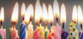 Birthday candles. (Getty Images)