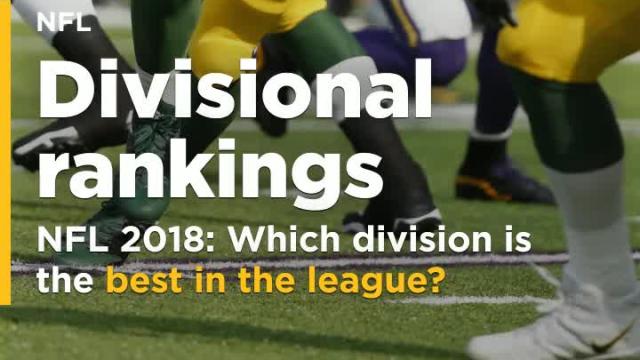 Ranking the NFL's divisions entering the regular season