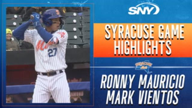 Mark Vientos goes deep again, Ronny Mauricio smacks pair of doubles in Syracuse loss | Syracuse Mets