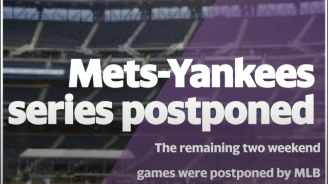 Mets-Yankees series postponed after positive COVID-19 tests