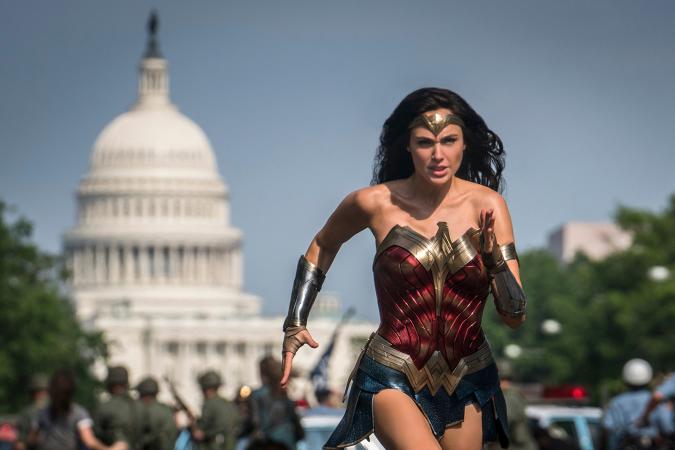 'Wonder Woman 1984' Capitol Building scene in Washington, DC