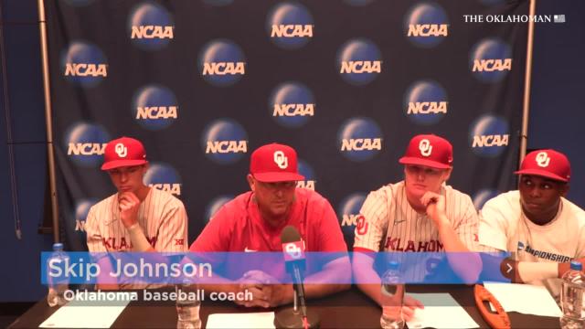 Skip Johnson discusses rain delay, OU baseball advancing to super regional