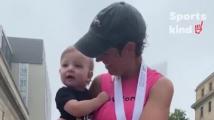 Watch this mom with breast cancer run through pregnancy and chemo
