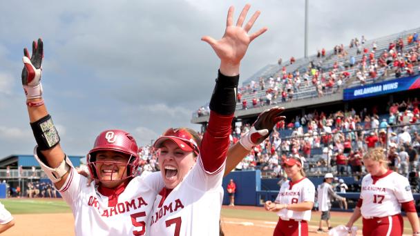 Anyone else up for a Texas-Oklahoma war, this time for the WCWS softball title?