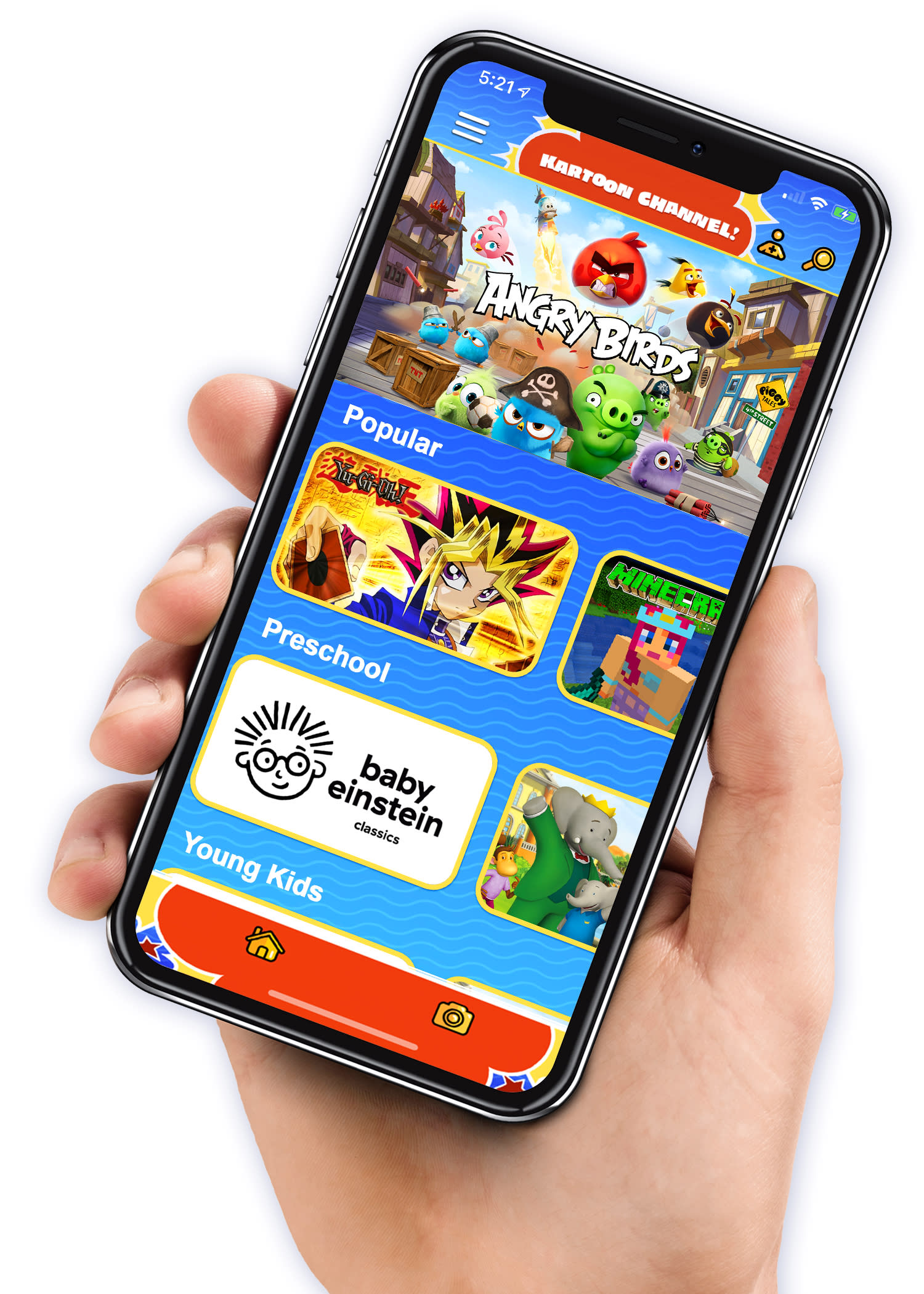 Genius Brands International Launches Kartoon Channel On Apple Ios Breaking Single Day Company Download Records In First 24 Hours And Ranking In The Top 10 Of Free Ios Apps For Kids - nim ist day home 1 roblox