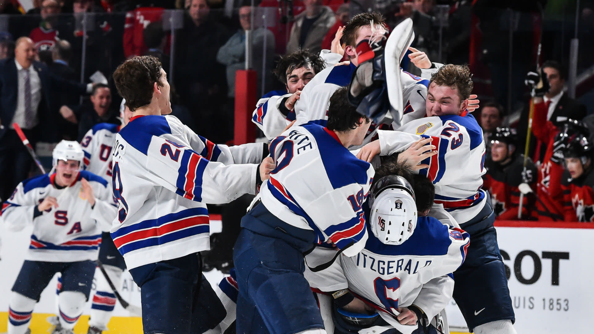 U.S. captures world junior gold from Canada in another instant classic