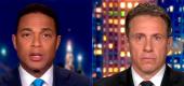 Don Lemon, left, and Chris Cuomo. (CNN)