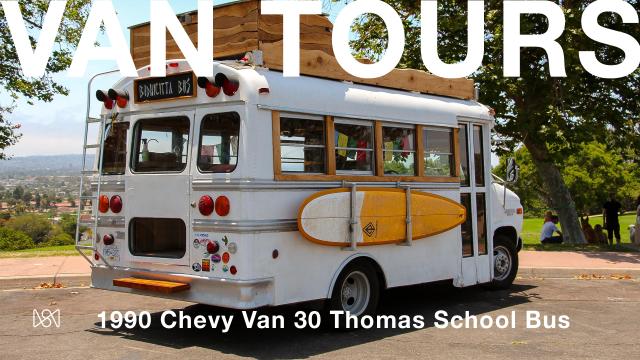 Van Tours: Andrew Talbot and His 1990 Chevy Van 30 Thomas School Bus
