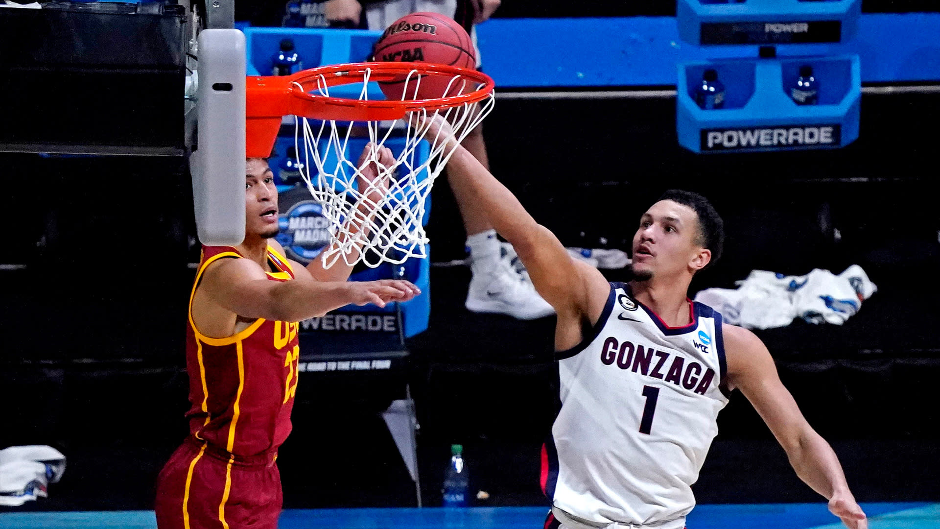 NBA draft rumors: Jalen Suggs would be Warriors' target in ...