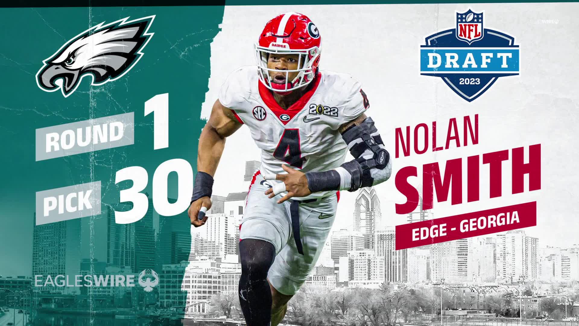 eagles draft order 2022