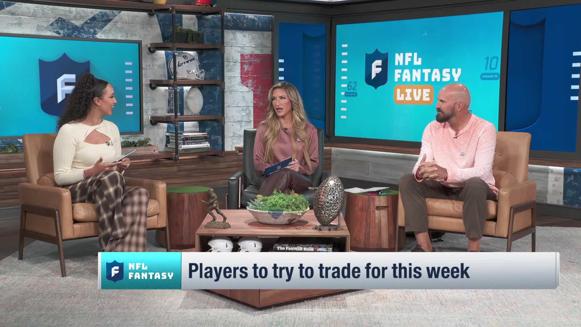 Top 3 players to trade for in Week 4 'NFL Fantasy Live'