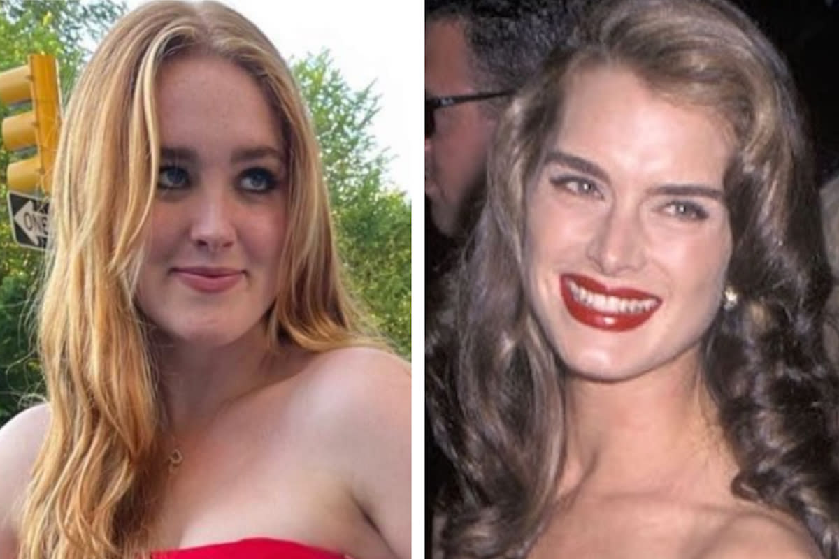 See Brooke Shields' Daughter Wearing Her 20-Year-Old Dress to Prom