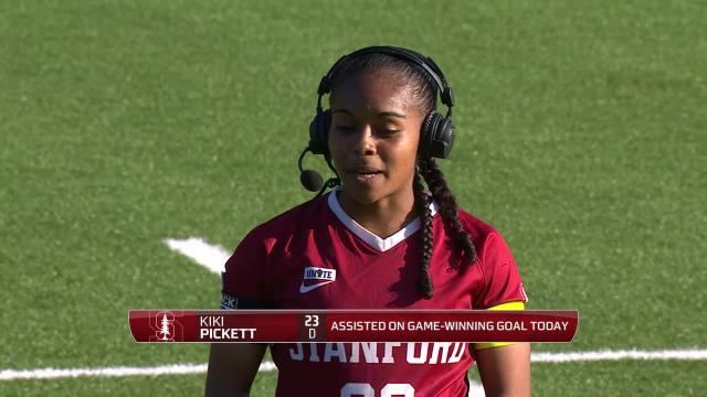 Kiki Pickett on her Stanford career: 'It's an unbelievable experience'