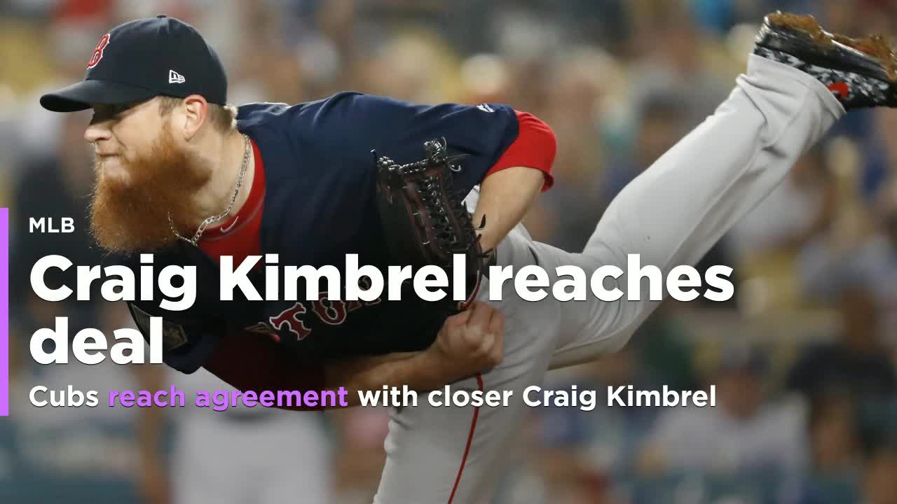 Report: Cubs reach agreement with closer Craig Kimbrel