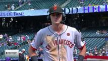 Fitzgerald discusses his hot stretch at plate in Giants' win vs. Rockies