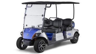 Yamaha科技樹又點到新領域！Drive H2氫燃料高爾夫球車登場