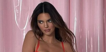 Kendall Jenner responds to a comment that her faded lingerie photo causes body insecurity