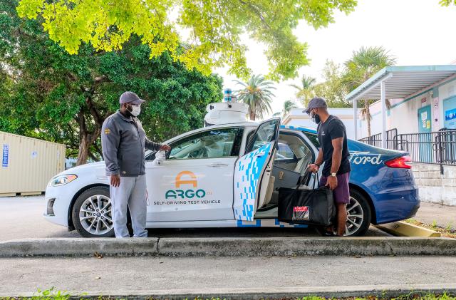 Ford and Argo AI use self-driving cars to deliver fresh produce in Miami-Dade County